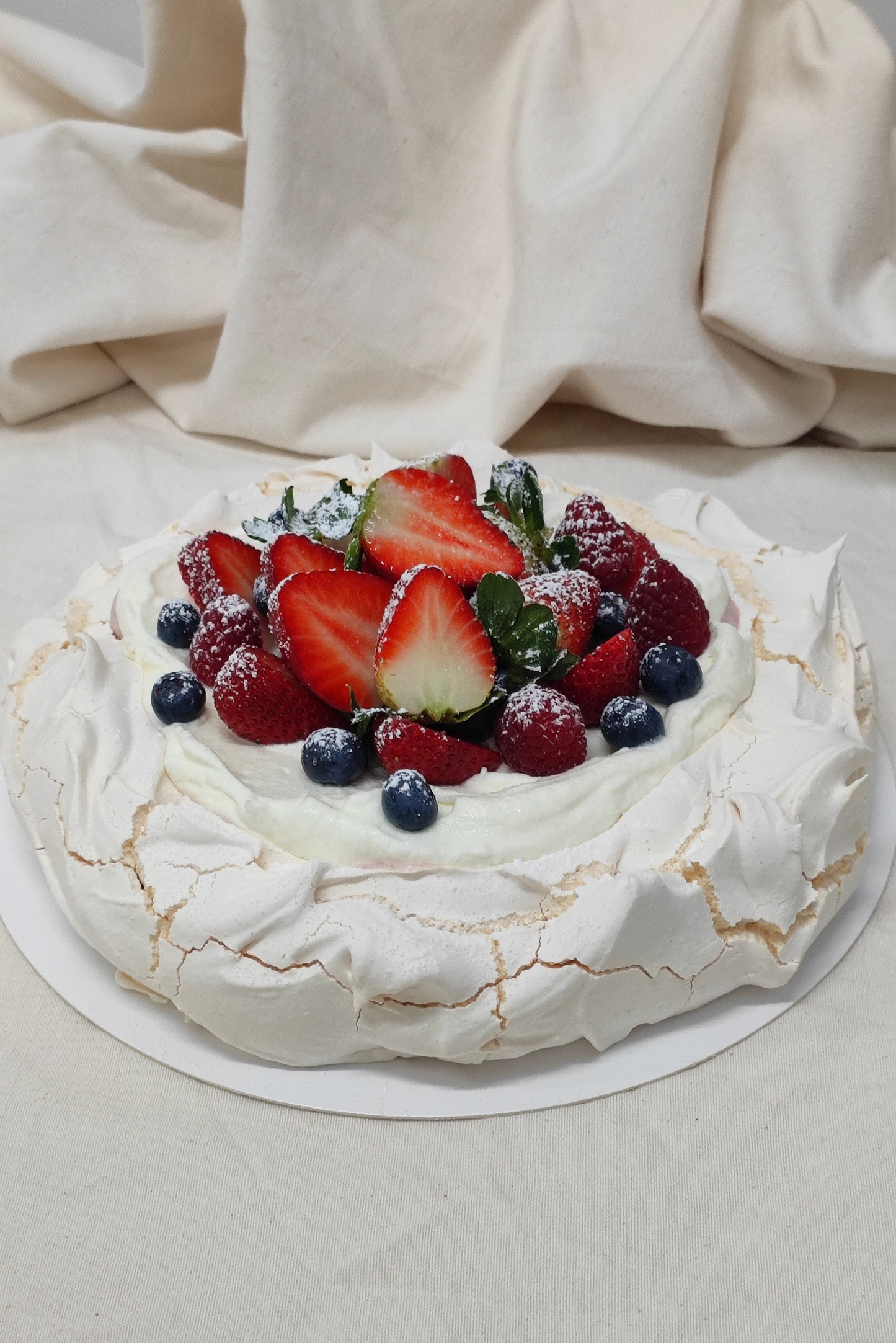 Tarta Pavlova de Merengue